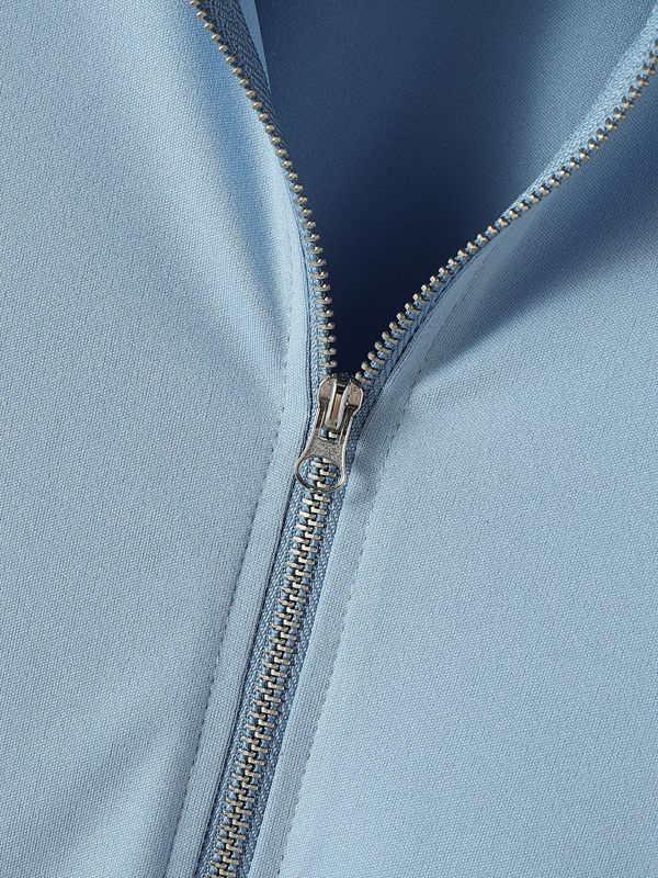 Maglia Uomo a Maniche Lunghe con Zip al Collo