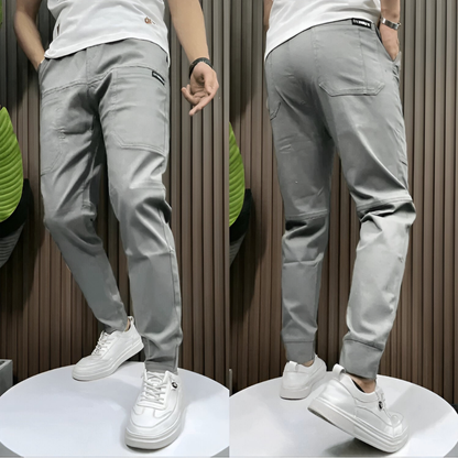 Pantaloni Cargo Elasticizzati da Uomo