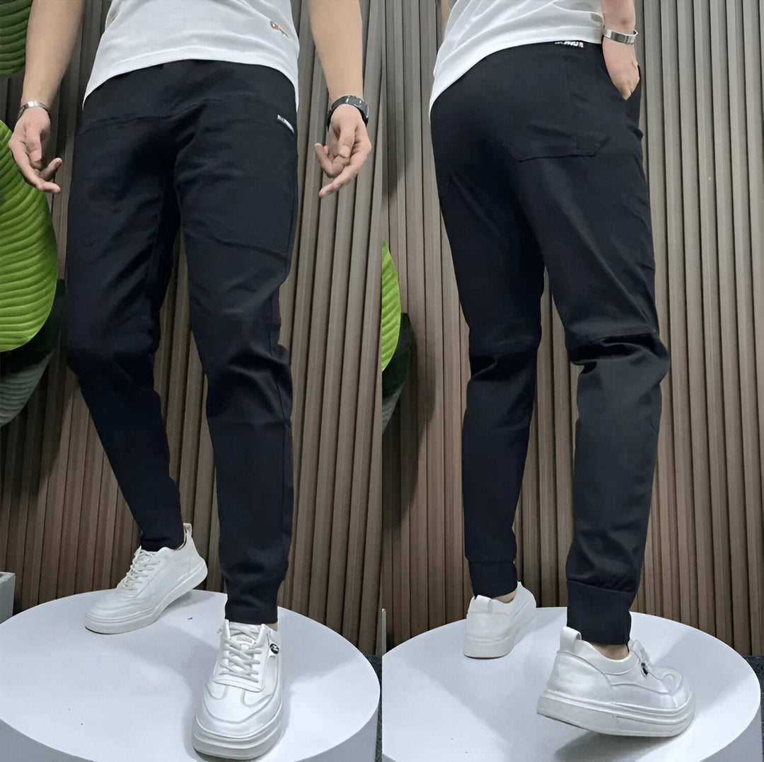 Pantaloni Cargo Elasticizzati da Uomo